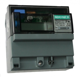 Электросчетчик Меркурий 201.4 5(80)А/230В однотарифный