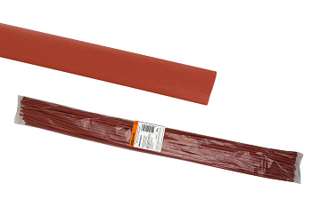 Термоусаживаемая трубка ТУТнг 10/5 красная по 1м (50 м/упак) TDM 