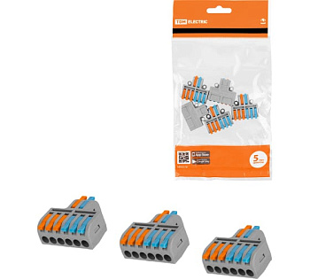 Клемма разветвительная СКР-426 (4 мм2) (5 шт/упак) TDM