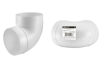 Колено для круглых воздуховодов, D100, TDM