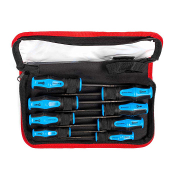 Набор отверток из стали S2 НО-08-S серия МАСТЕР КВТ (5/20шт уп)