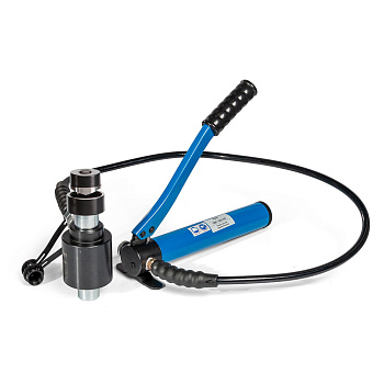 Пресс гидравлический помповый для пробивки отверстий в стальных листах ПГПО-115 (КВТ)