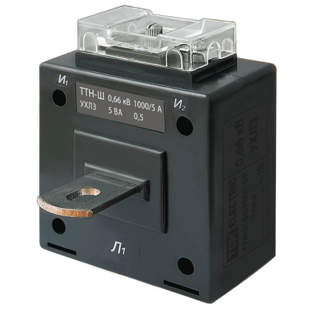 Трансформатор тока измерительный с шиной ТТН-Ш  15/5-5VA/0,5 TDM	SQ1101-0003