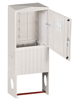 Шкаф с цоколем, полиэстер. ШЭ-01, GRP, IP54, IK10, от -50 до +70 °С, (600х1770х320) TDM