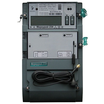 Меркурий 234 ARTMX2-02 DPOBR.G1 Оптопорт, RS-485, GSM/GPRS DUAL SIM, реле