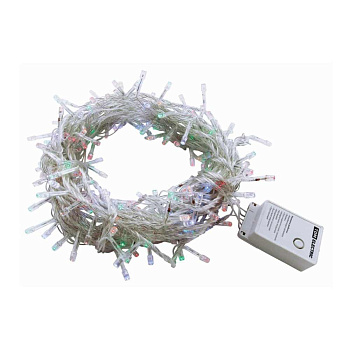 Гирлянда светодиодная "Бахрома" 1,9х0,5 м, 68LED, многоцветн., 8 режимов, 250 В, IP20, TDM