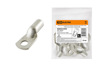 Наконечник медный луженый ТМЛ  95-10-16 ГОСТ 7386-80 TDM