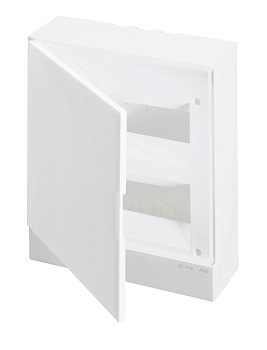 Бокс навесной 24М белая дверь Basic E (с клеммами)