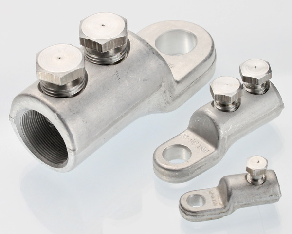 Наконечник 2НБ-150/240 алюмин. с болтами со срывными головками (КВТ Калуга)