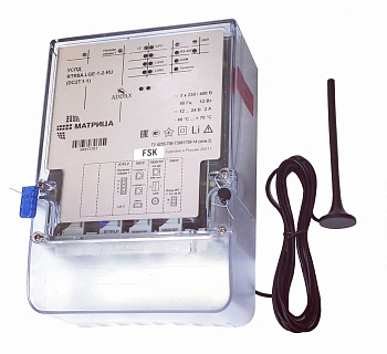 Маршрутизатор (УСПД) RTR 8A.LGE-1-2-RU (DC2Т.1-1) (FSK) PLC (FSK), Ethernet, GPRS, USB, RS-485	