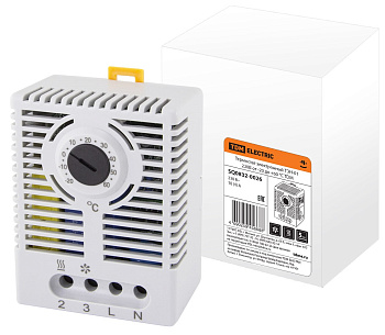 Термостат электронный ТЭН-01 230В от -20 до +60 °C TDM