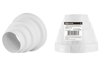 Редуктор для круглых воздуховодов универсальный эксцентриковый, D80/100/120/125/150/160, TDM