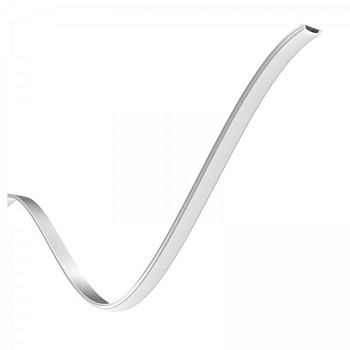 Профиль гибкий GAL-GLS-2000-6-175  (2м профиль+2м рассеиватель+2заглушки+4 скобы с шурупами) 1/100