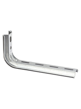 Кронштейн L-обр., профиль Омега, осн. лотка 200 мм TDM