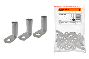 Наконечник угловой медный луженый ТМЛ(90) 16-8-6 TDM