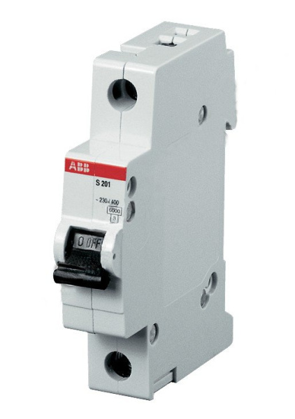 Автоматический выключатель S201 C16А/1п/ 6,0кА на Din-рейку 2CDS251001R0164 C16 (АВВ)