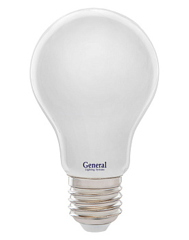 Лампа GLDEN-A60S-M-13-230-E27-4500  1/10/100