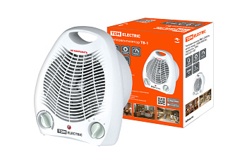 Тепловентилятор ТВ-1, 2000 Вт, регул. мощн. (1000/2000 Вт), термостат, TDM +1