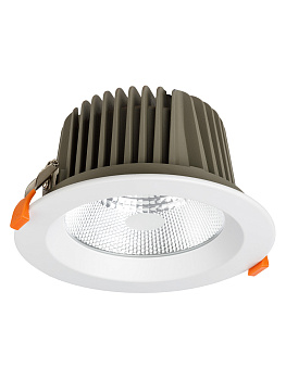 Светильник встраиваемый "Даунлайт" LED DCL-01-060 60 Вт, 4000 К, 80 Ra, IP20, прозрачный расс., TDM