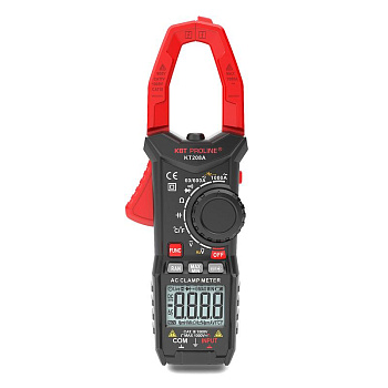 Токовые клещи цифровые KT208A PROLINE