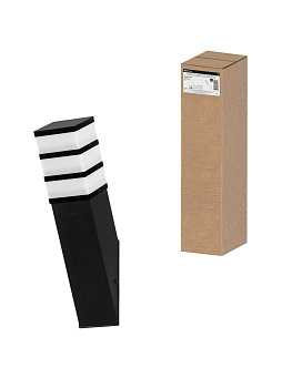 Светильник садово-парковый НБУ 02-100-047 "Инокс 8420" настенный, алюминий, расс.полистирол TDM