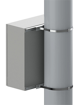 Монтажное крепление на опору КМА-2 для щитов шириной 300-600 мм (макс. нагрузка 100 кг) TDM