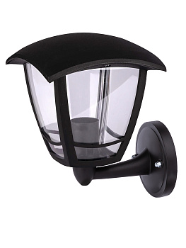 Светильник садово-парковый "СИТИ" НБУ 07-60-001 У1 4-х гранник настенный вверх черный TDM