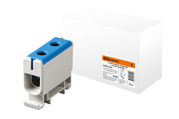 Клемма вводная силовая КВС 6-50 кв.мм. синяя TDM 