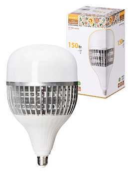 Лампа светодиодная T-150 Вт-230 В-4000 К–E27 (170x295 мм) НАРОДНАЯ