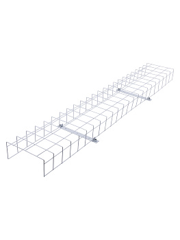 Решетка защитная для светильников "СПОРТ" (сварная) 1300х200х70 мм TDM