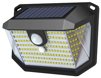 Светодиодный настенный светильник с солн.батареей GWSL-B1-6BT-1200MA-8H-IP65