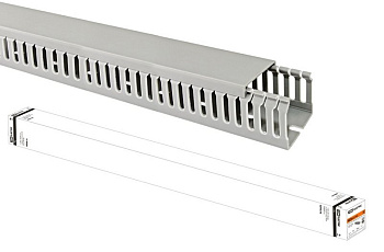 Кабель-канал перфорированный 60х80 перфорация 6/8мм TDM (20 м)