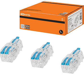 Клемма разветвительная СКР-612 в прозрачном корпусе (4 мм2) TDM