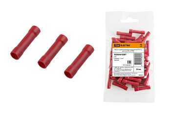 Гильза соединительная изолированная ГСИ 1,5 красная