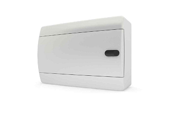 Щит встраиваемый CVN 40-12-1 12 мод. IP41, непрозрачная белая дверца