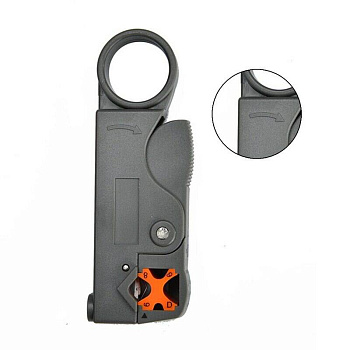 Клещи КЗ-К, зачистка коаксиального кабеля RG-58/59/6/SAT, регулируемые ножи, «МастерЭлектрик» TDM