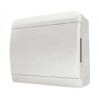 Щит навесной BNN 40-12-1 12 мод. IP41, непрозрачная белая дверца