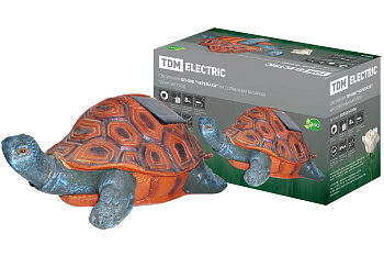 Светильник  ПП-098 "Черепаха", на солнечных батареях, 27x17x12,5 см,  TDM