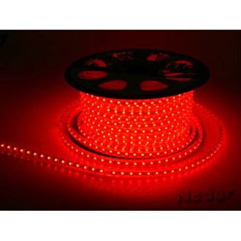 Лента светодиодная GLS-2835-60-6-220-IP67-R катушка 50м + шнур питания