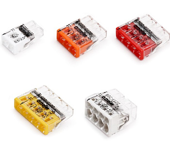 Клеммы WAGO 2273-243 (3х2,5мм2 с пастой) (100шт) 