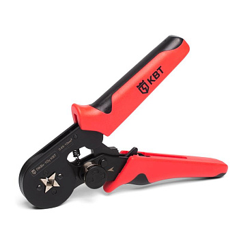 Пресс-клещи ПКВк-10у серия ПРОФИ (кримпер) для опрессовки втулочных наконечников 