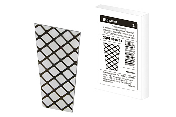 Стекло матовое "Решетка" (комплект 4 шт.) для светильников НБУ, НТУ, НСУ четырехгранник TDM