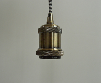 Подвес GLH-ME-E27-БРОНЗА