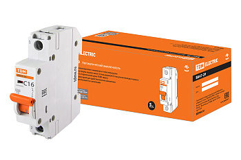 Авт. выкл.ВА47-29 1Р 16А 4,5кА х-ка С TDM