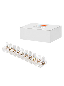 Клеммник концевой изолированный ККИ 4 мм2 (10х1) TDM