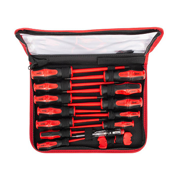 Набор диэлектрических отверток НИО-15 серии ПРОФИ (5/20шт уп)