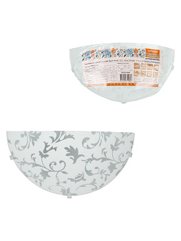 Светильник декоративный СД 1*60 Вт, E27, 250 x125 мм, полукруг, Батист, Народный