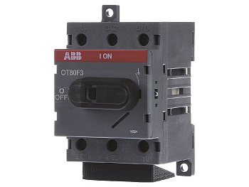 Рубильник OT 80F3 до 80А 3х-полюсный ABB