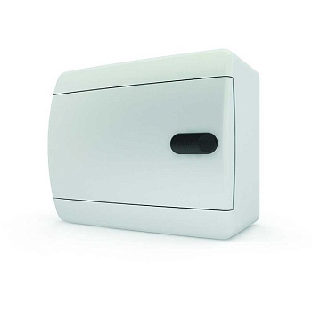 Щит навесной CNN 40-06-1 6 мод. IP41, непрозрачная белая дверца