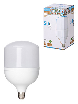 Лампа светодиодная T-50 Вт-230 В-6500 К–E27 (125x206 мм) НАРОДНАЯ